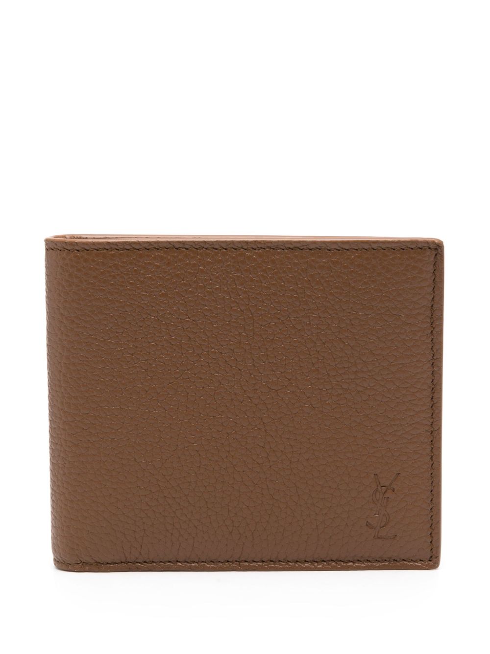 Saint Laurent Cassandre 钱包 - 褐色