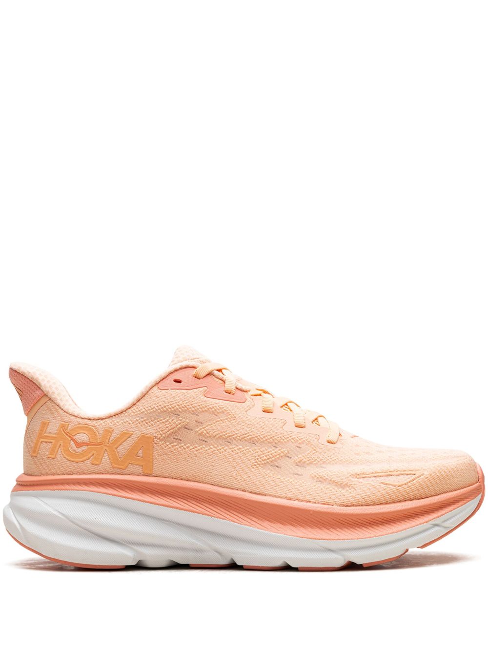 HOKA Clifton 9 运动鞋 - 橘色
