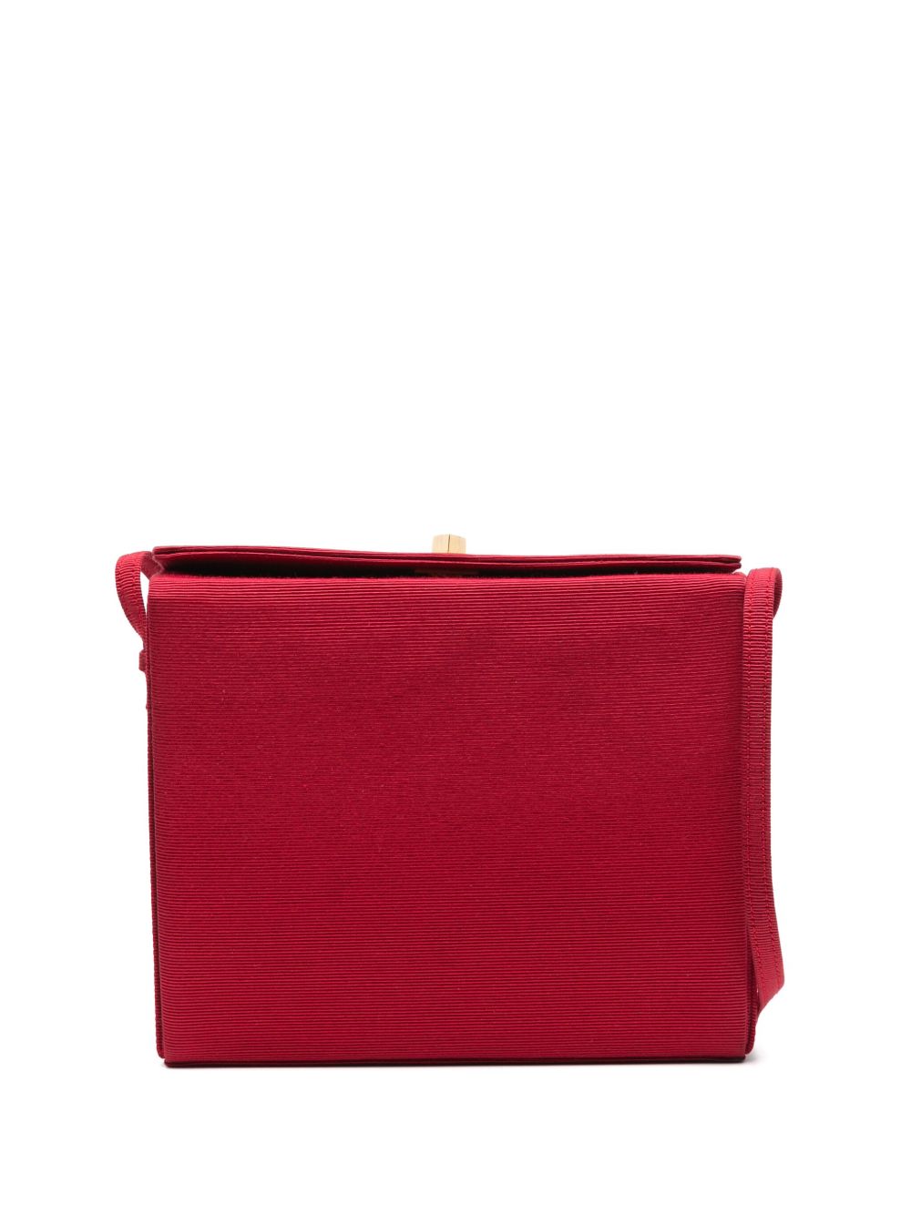 Saint Laurent Pre-Owned 真丝单肩包（1980年代典藏款） - 红色