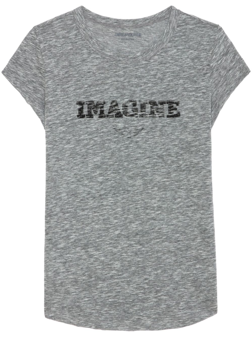 Zadig&Voltaire Woop Imagine T恤 - 灰色