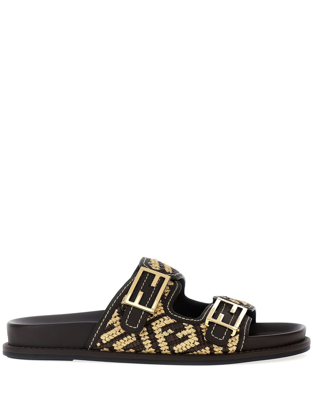 FENDI Fendi Feel 凉鞋 - 褐色