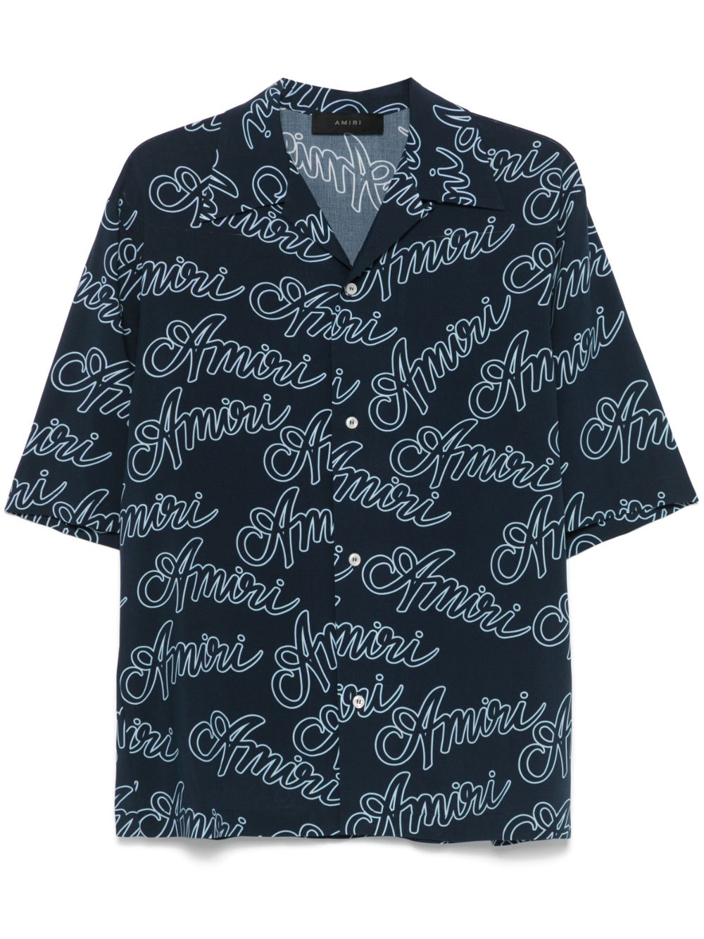 AMIRI Script 衬衫 - 蓝色