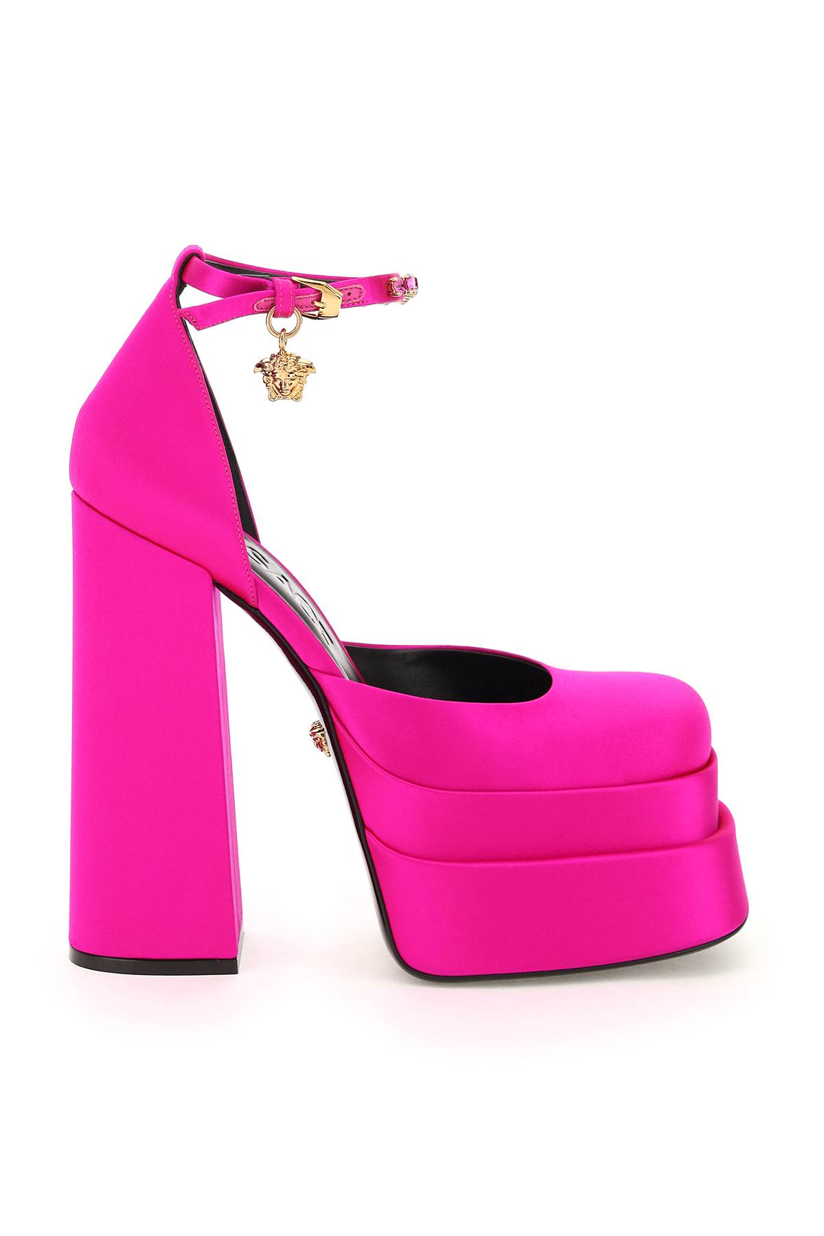 Versace Medusa Aevitas Plateau Pumps
