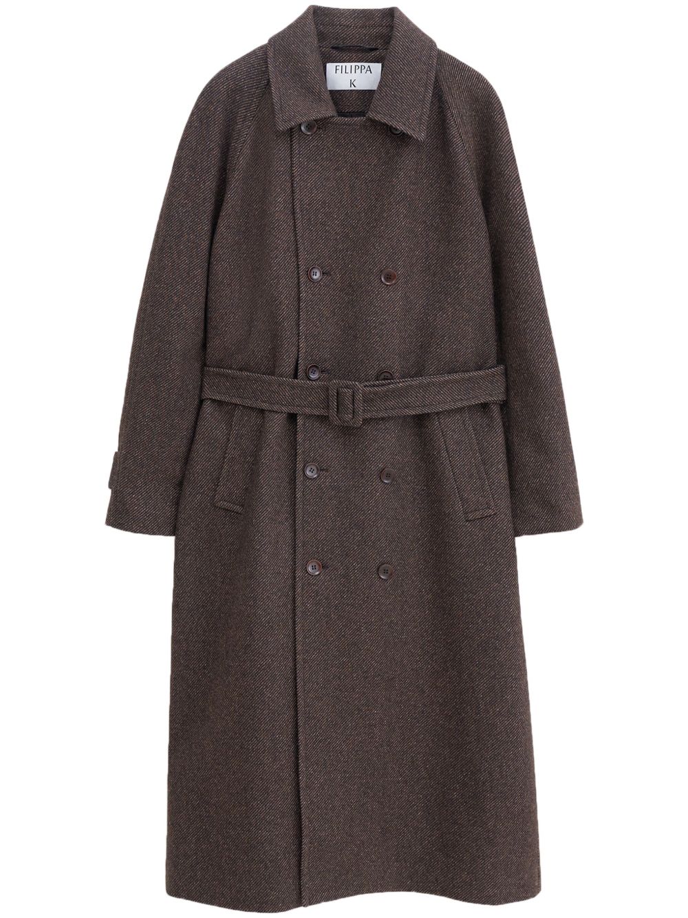 Filippa K 双排扣风衣 - 褐色