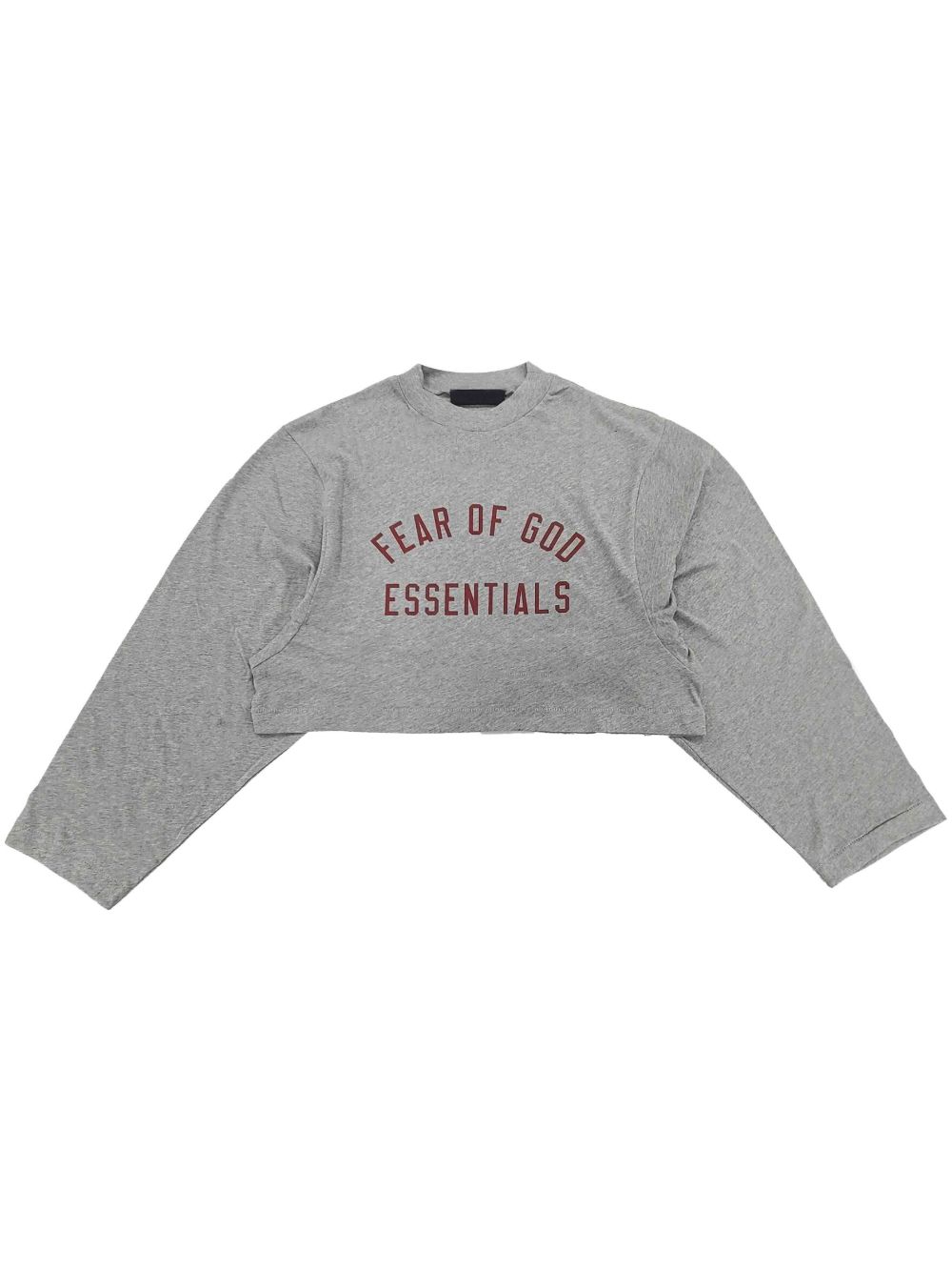 FEAR OF GOD ESSENTIALS logo印花卫衣 - 灰色