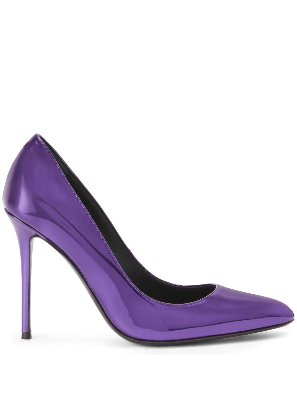 Giuseppe Zanotti Jakye 漆皮高跟鞋 - 紫色