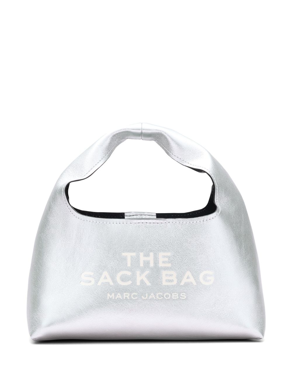 Marc Jacobs The Mini Metallic Sack 斜挎包 - 银色