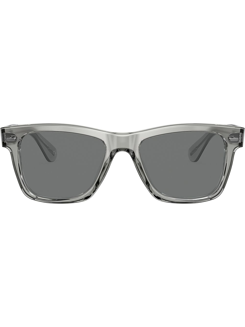 Oliver Peoples Oliver Sun方框太阳眼镜 - 灰色