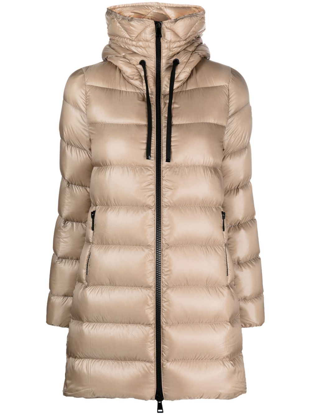 Moncler Suyen 绗缝连帽外套 - 中性色