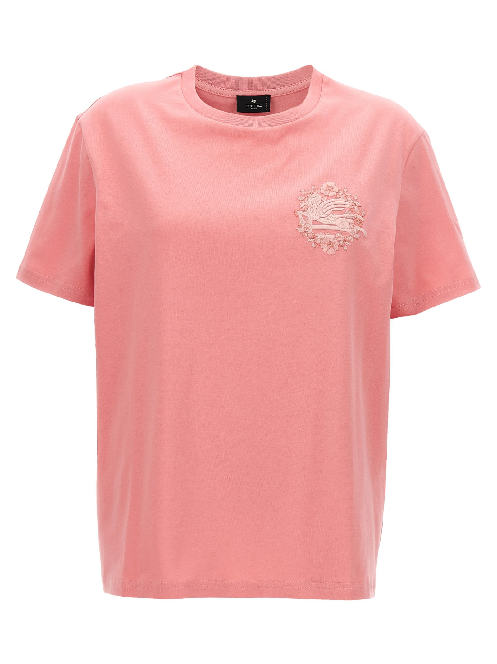Etro Logo Embroidery T-shirt