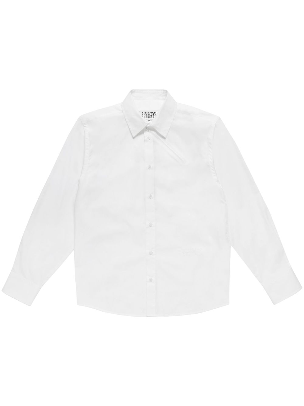 MM6 Maison Margiela 长袖衬衫 - 白色