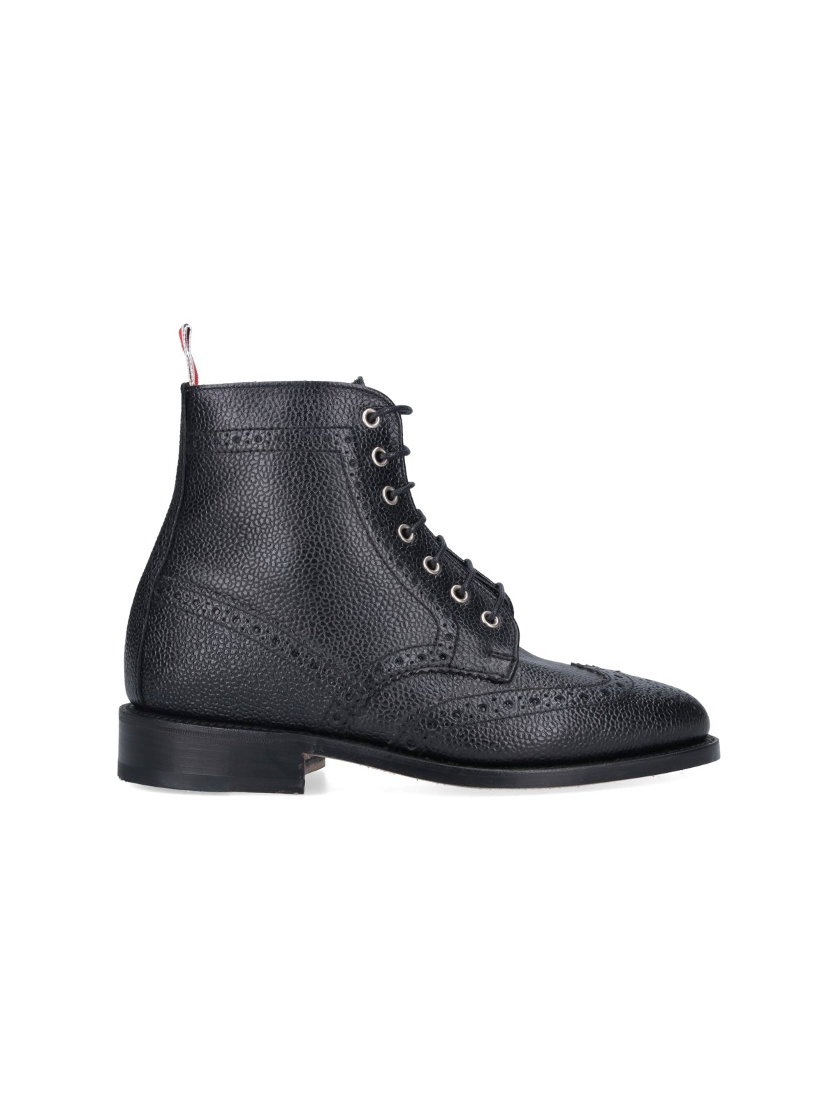 Thom Browne 雕花细节短靴