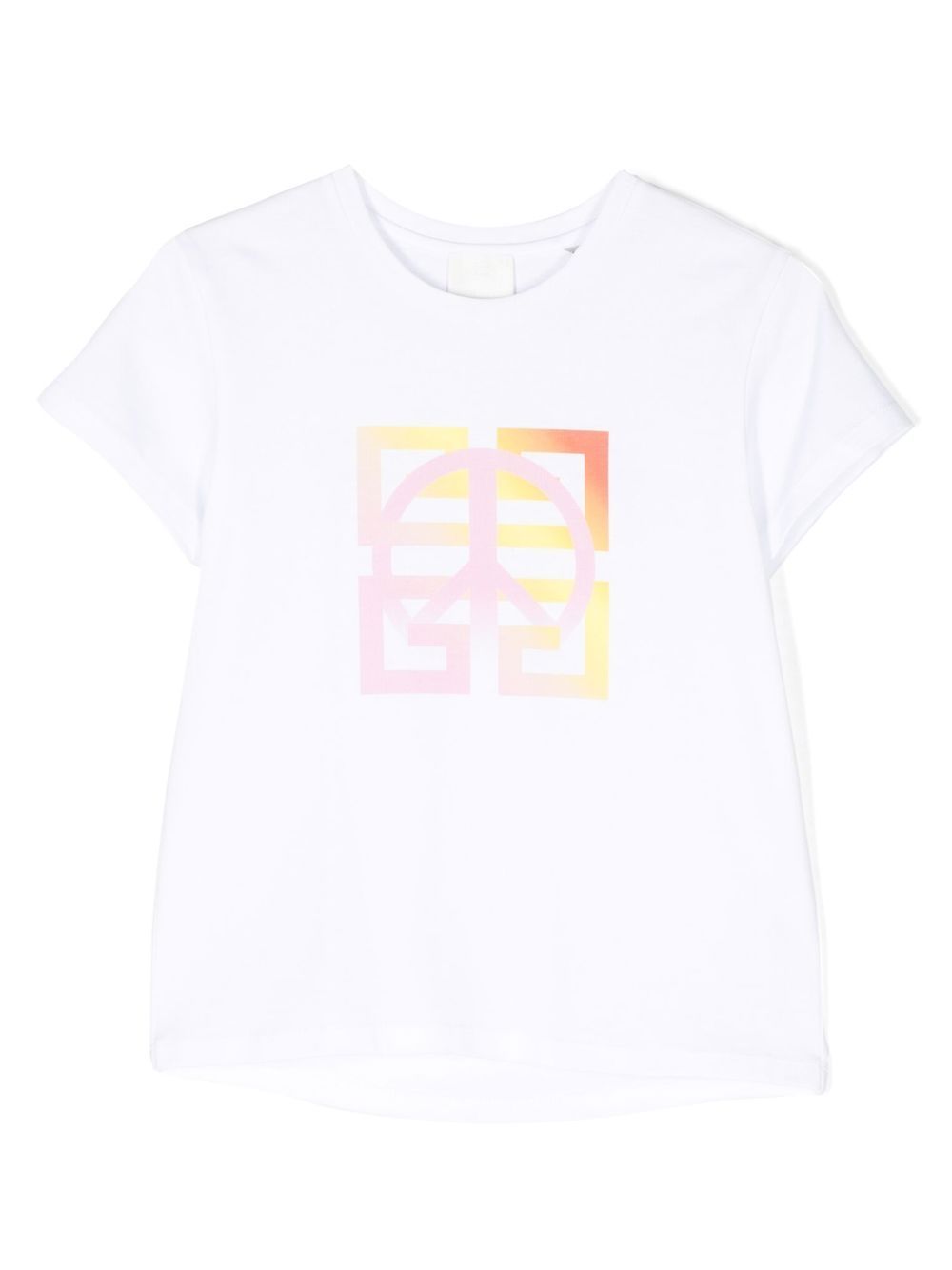 Givenchy Kids 短袖T恤 - 白色