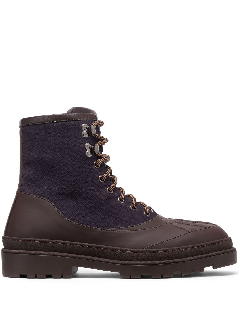 Brunello Cucinelli 及踝皮靴 - 蓝色