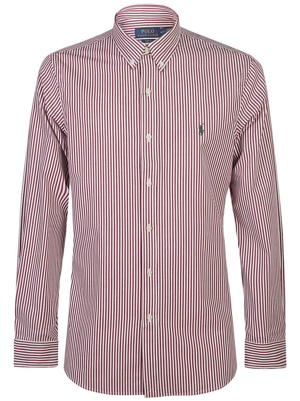 Polo Ralph Lauren 条纹府绸衬衫 - 红色