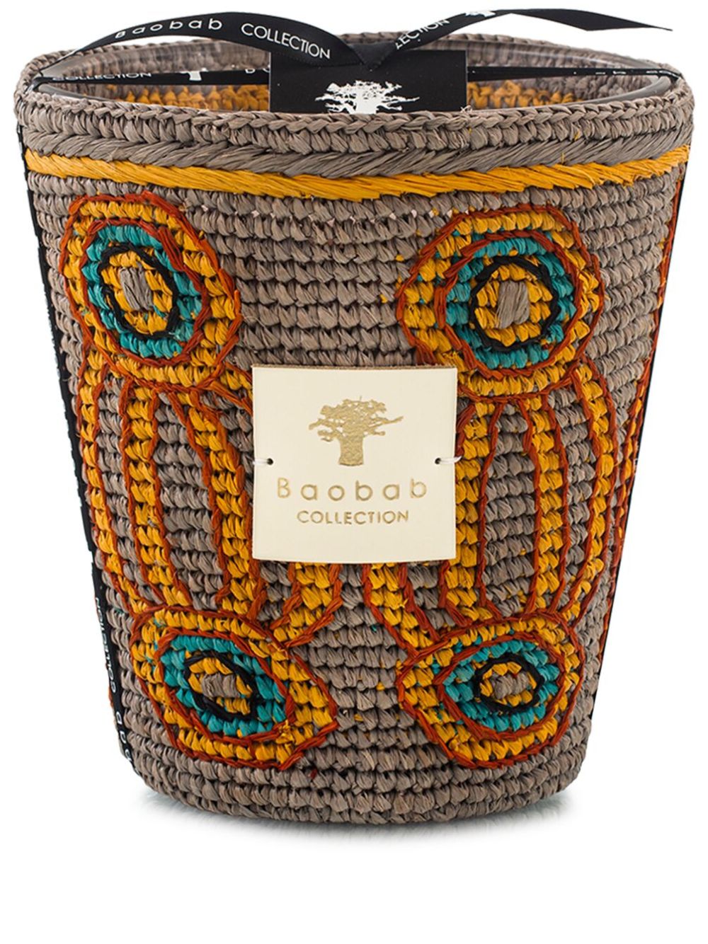Baobab Collection Doany Antangona 蜡烛（2.3千克） - 灰色