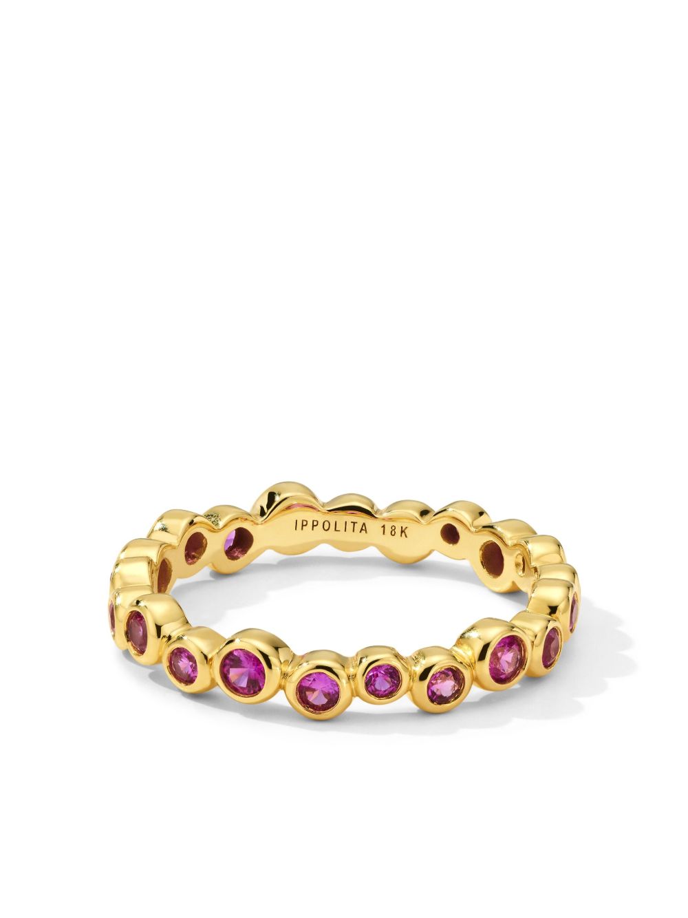 IPPOLITA 18K黄金 Starlet 蓝宝石戒指 - 金色