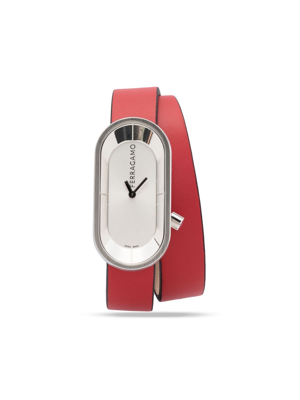 Ferragamo Curve 23毫米腕表 - 银色