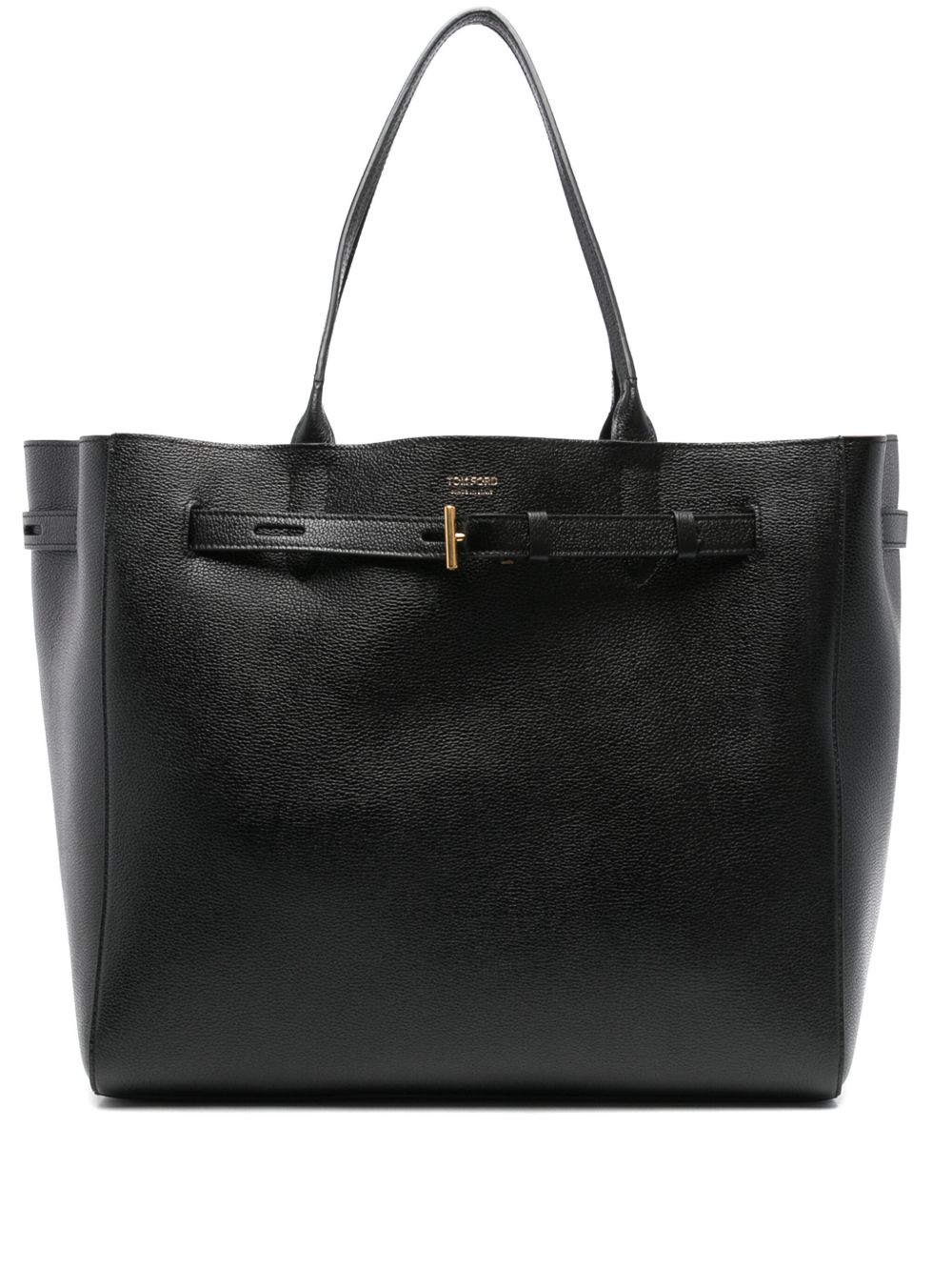 TOM FORD Audrey 皮质手提包 - 黑色