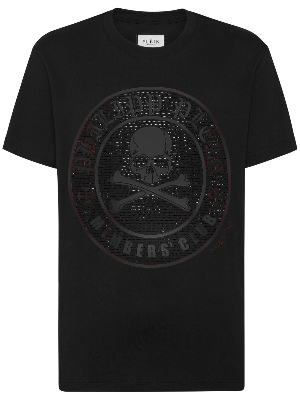Philipp Plein SS Skull&Bones T恤 - 黑色