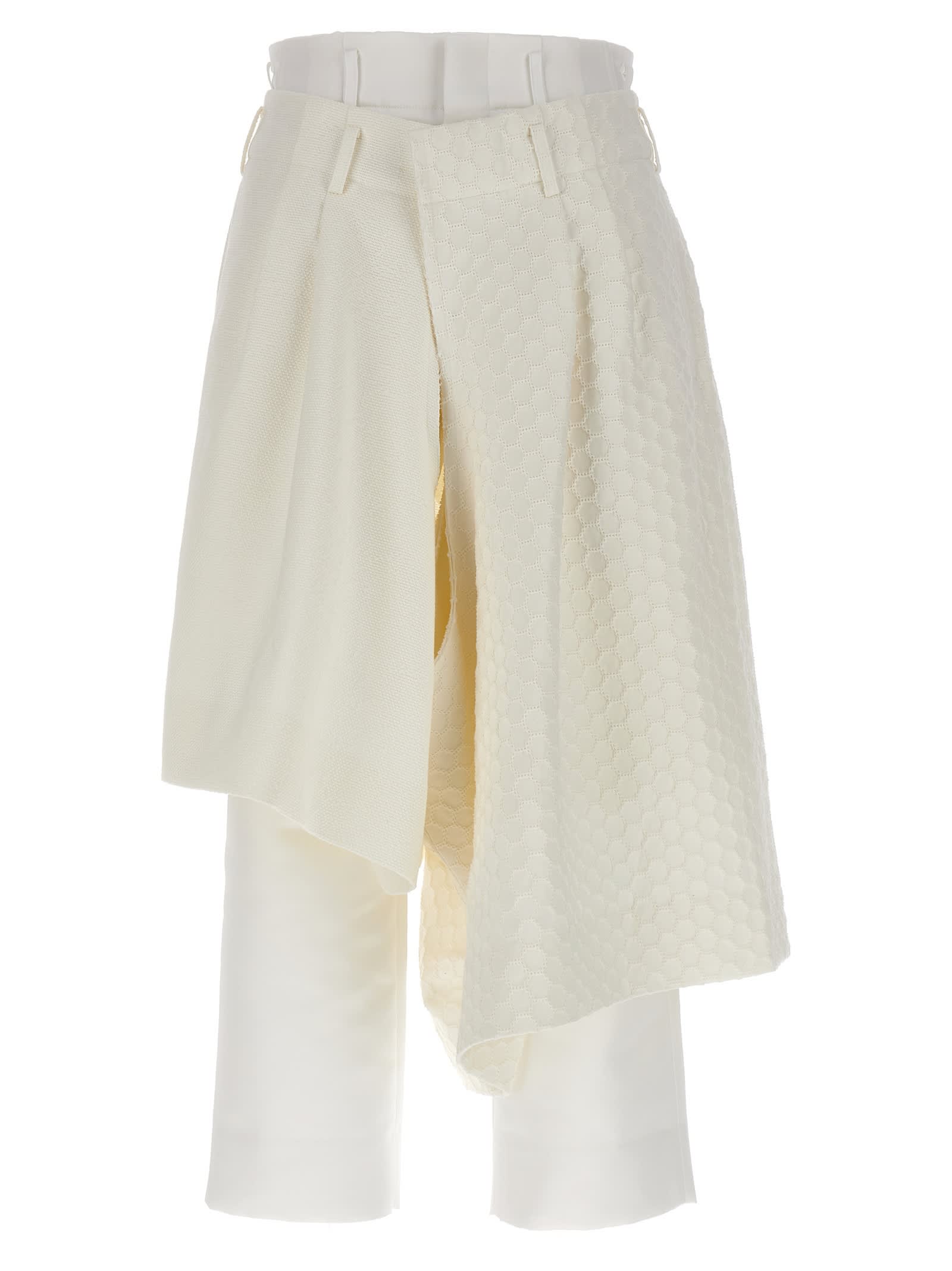 Comme des Garçons Multi Layer Bermuda Shorts