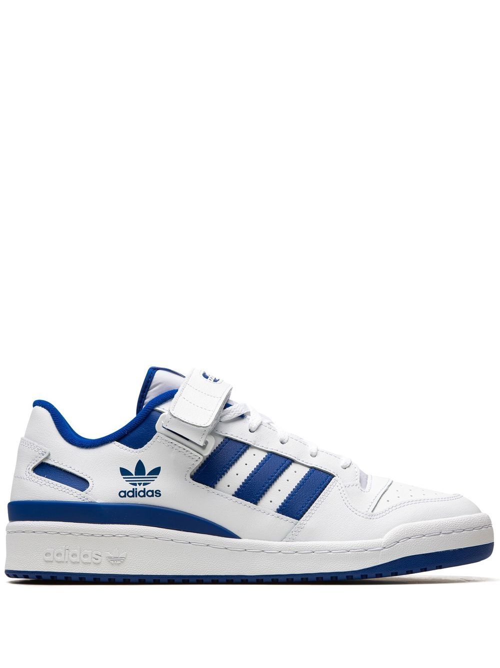adidas Forum 皮质低帮运动鞋 - 白色