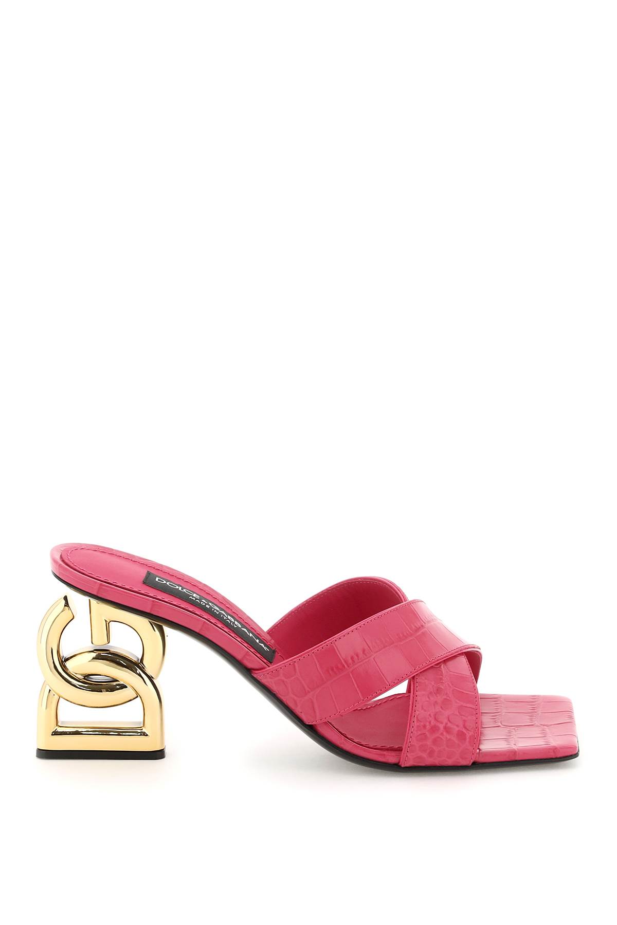 Dolce & Gabbana Logo牌压花穆勒鞋