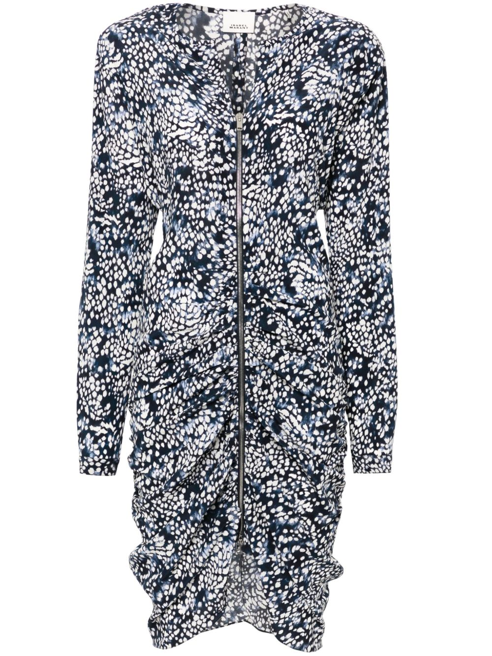 ISABEL MARANT Hermina 中长连衣裙 - 蓝色