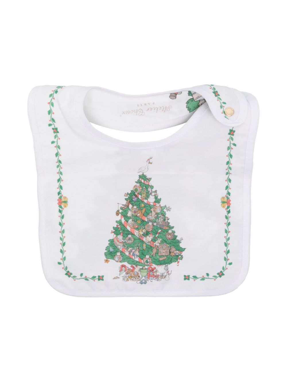 Atelier Choux Christmas 围兜 - 白色