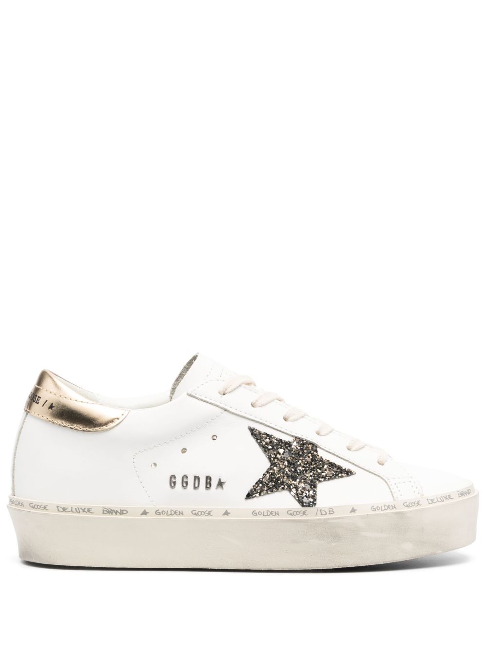 Golden Goose Hi Star 低帮板鞋 - 白色