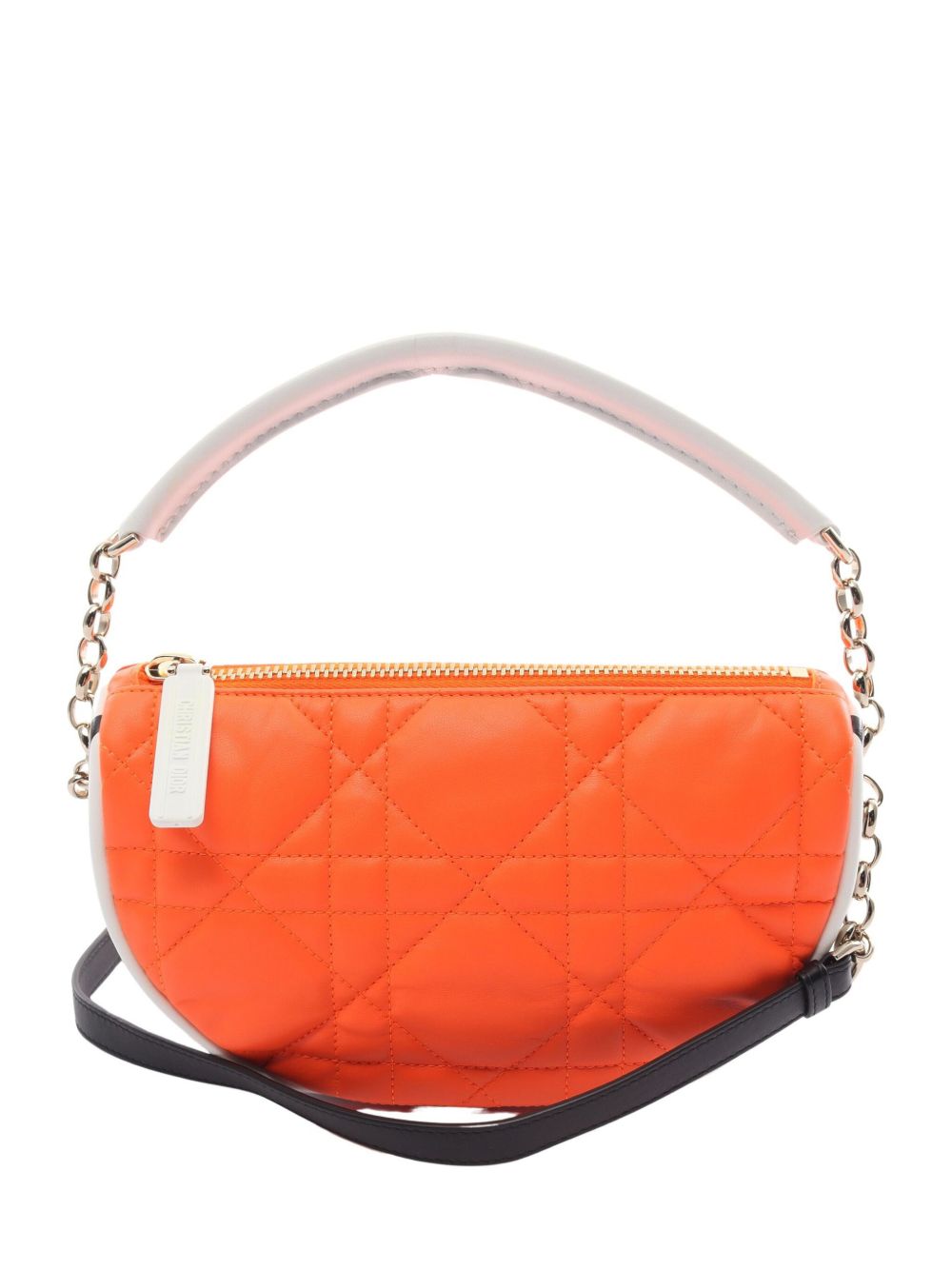 Christian Dior Pre-Owned Vibe Hobo 单肩包（2010年典藏款） - 橘色