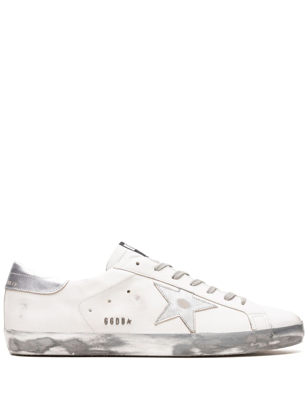 Golden Goose Super-Star Classic White/Silver 运动鞋 - 白色