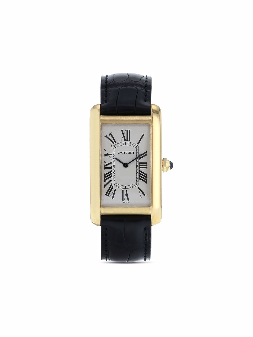 Cartier Tank Américaine 45毫米腕表（1990年代典藏款） - 白色
