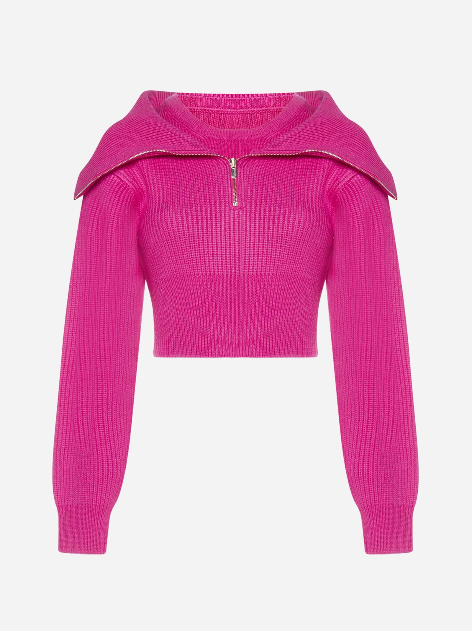 Jacquemus Risoul美利奴羊毛毛衣