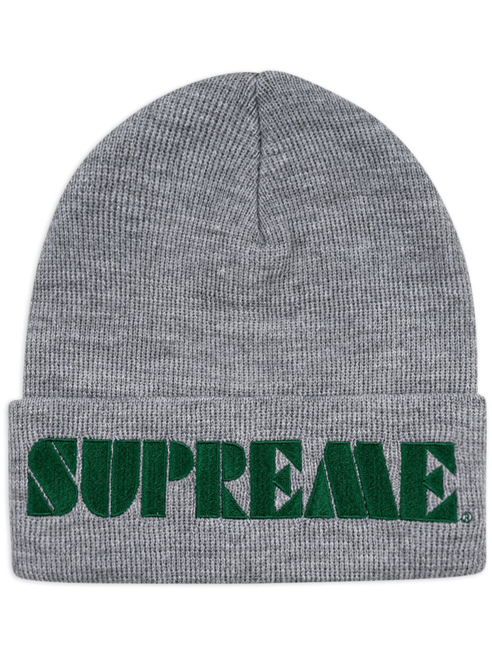 Supreme Stencil 套头帽 - 灰色