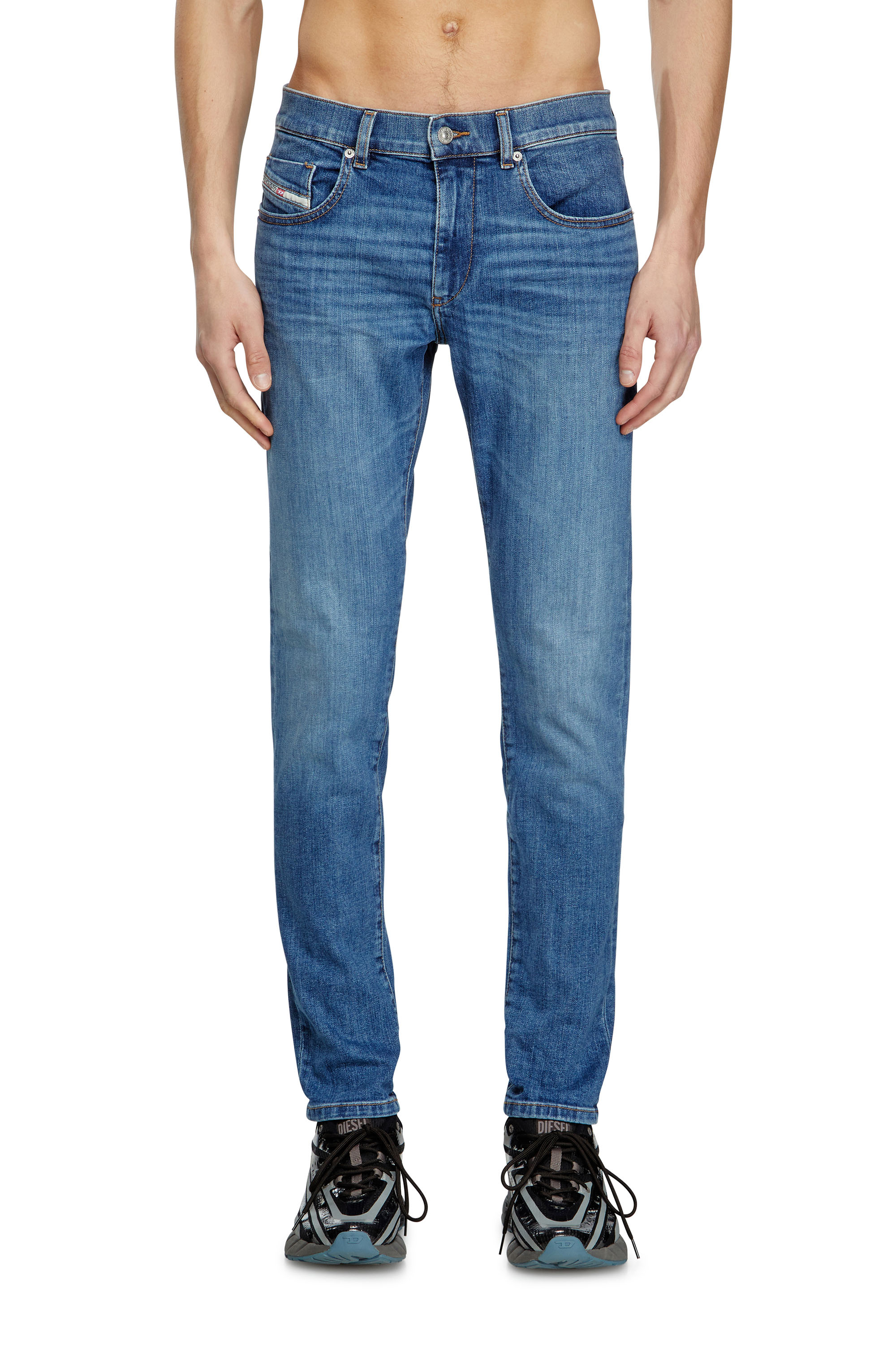 Diesel - Slim Jeans - 2019 D-Strukt - Jeans - Man - Blue