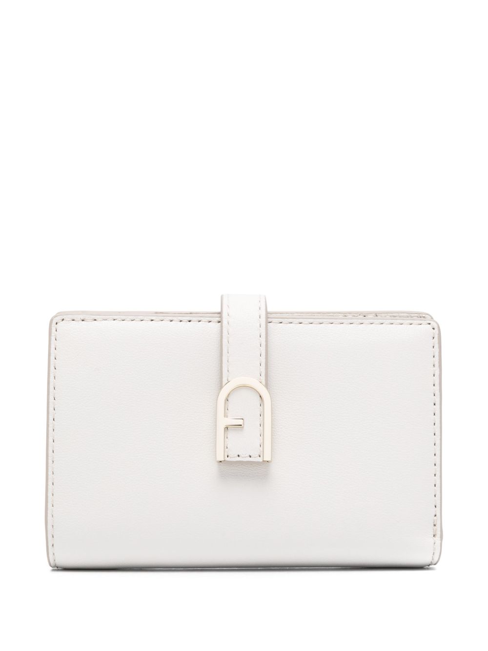 Furla logo标牌皮质钱包 - 中性色