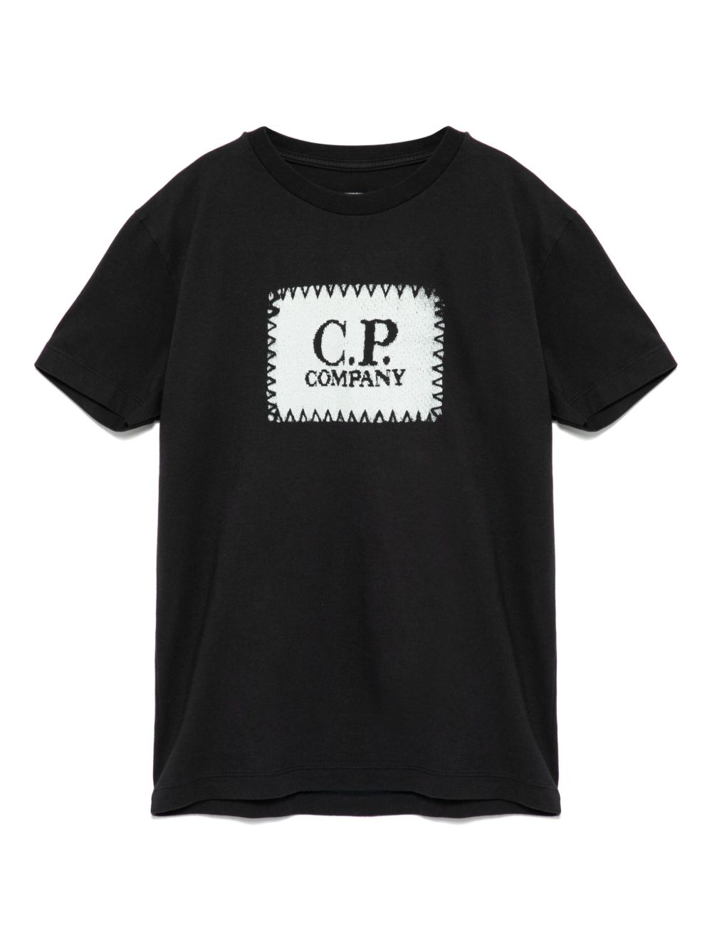 C.P. Company Kids logo印花短袖T恤 - 蓝色