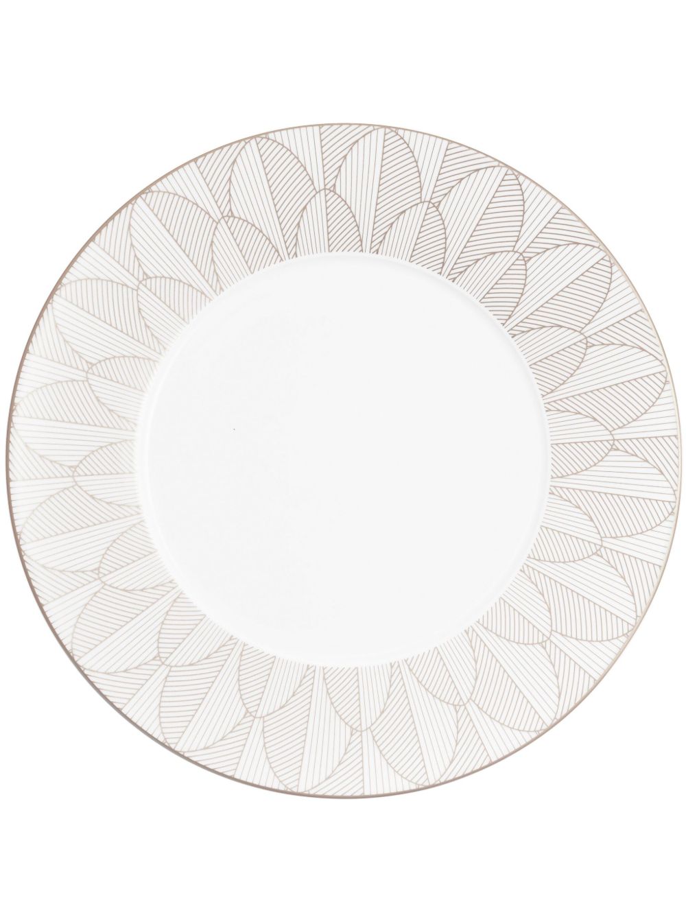 Christofle Platinium Malmaison Impérial 餐盘 - 白色