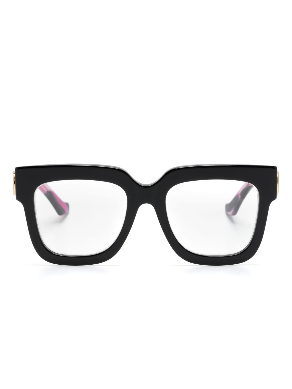 Gucci Eyewear GG1549O 方框眼镜 - 紫色