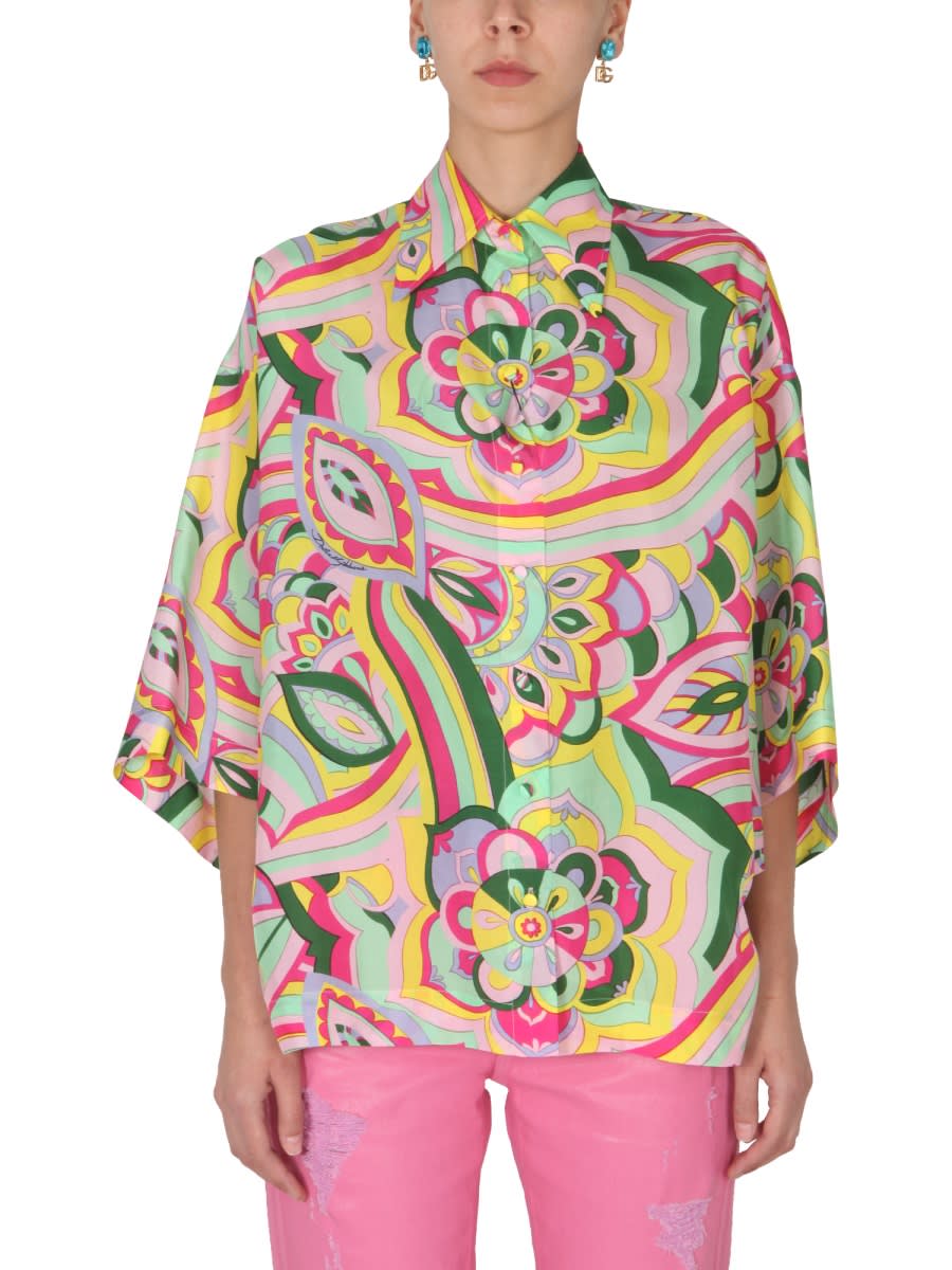 Dolce & Gabbana 60年代印花衬衫