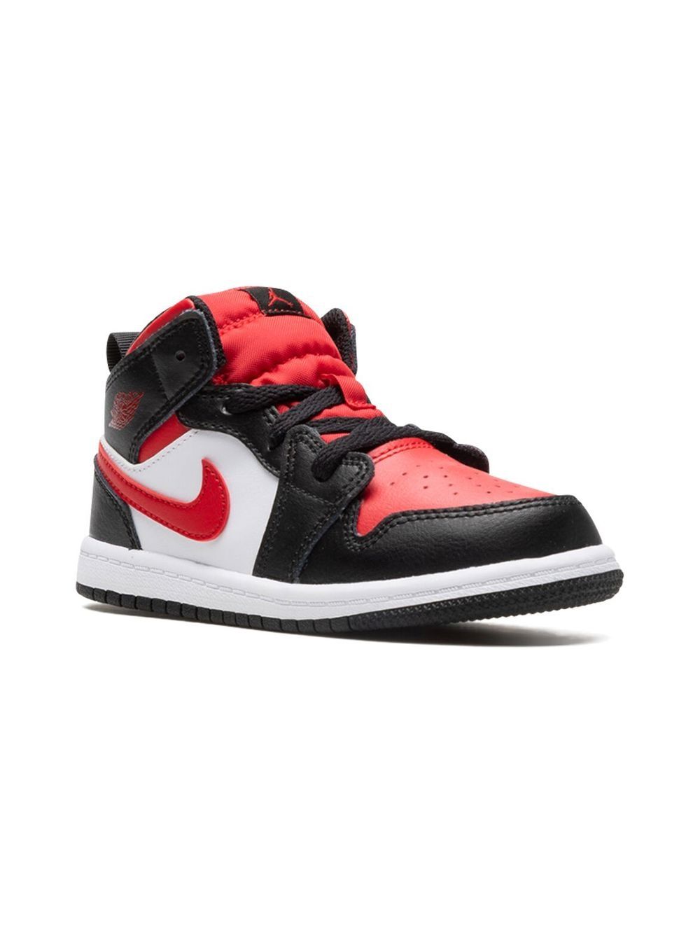 Jordan Kids Air Jordan 1 Mid 运动鞋 - 黑色