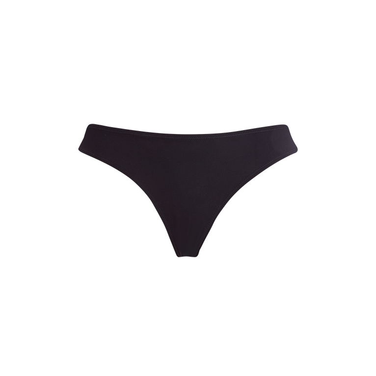 Vilebrequin Women Midi Brief Bikini Bottom Solid - Frise - Black - Size M