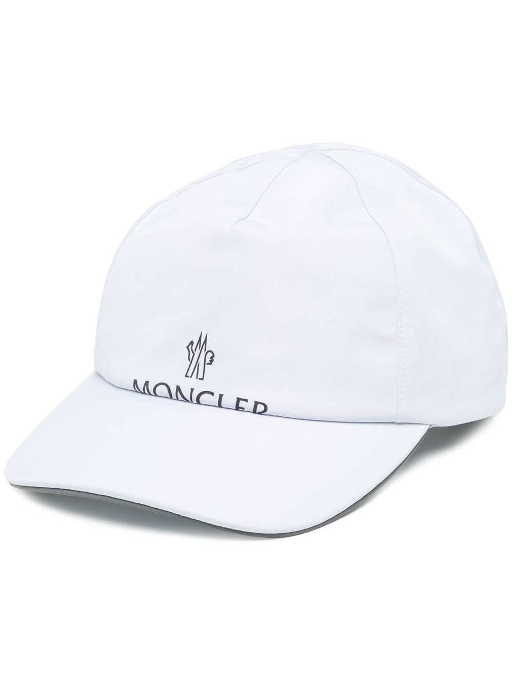Moncler 盟可睐 logo印花棒球帽 - 白色
