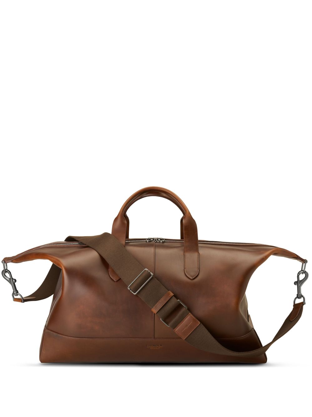 Shinola Canfield Classic Navigator GM 旅行包 - 褐色