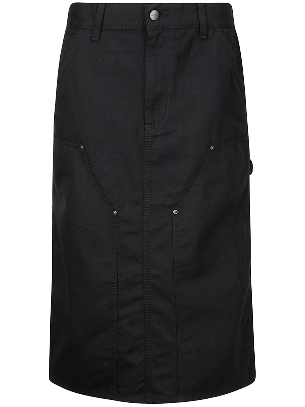 Carhartt WIP Double Knee 半身裙 - 黑色