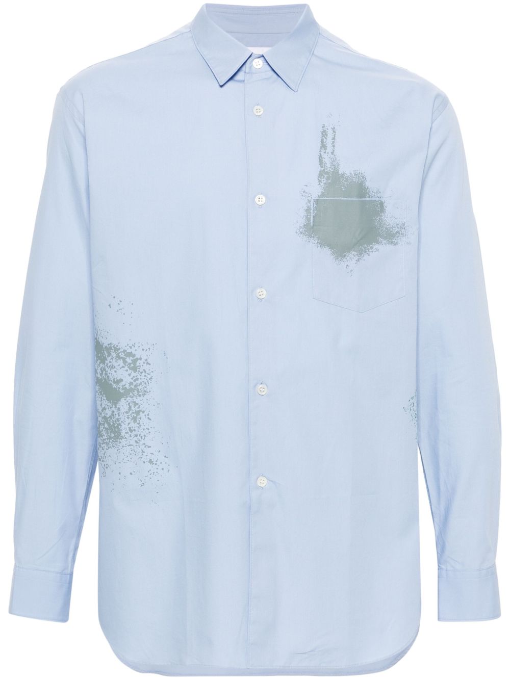 Comme Des Garçons Shirt 经典棉衬衫 - 蓝色