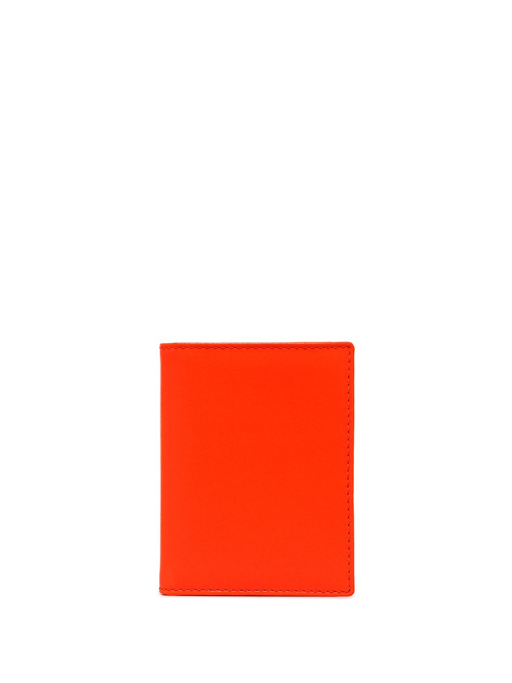 Comme Des Garçons Wallet Super Fluo 皮质卡夹 - 橘色