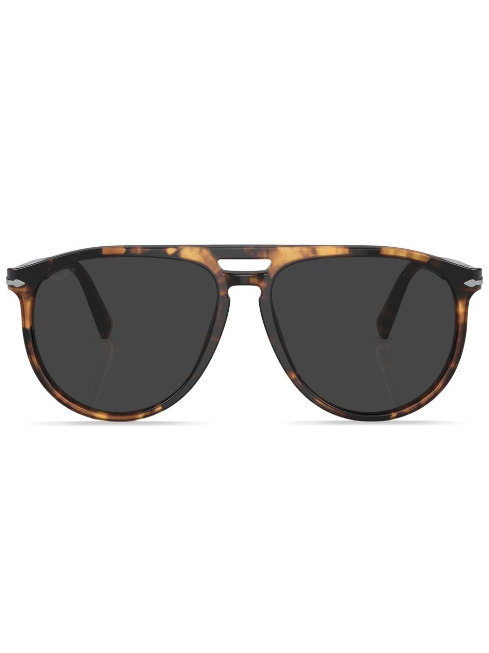Persol 圆框太阳眼镜 - 绿色