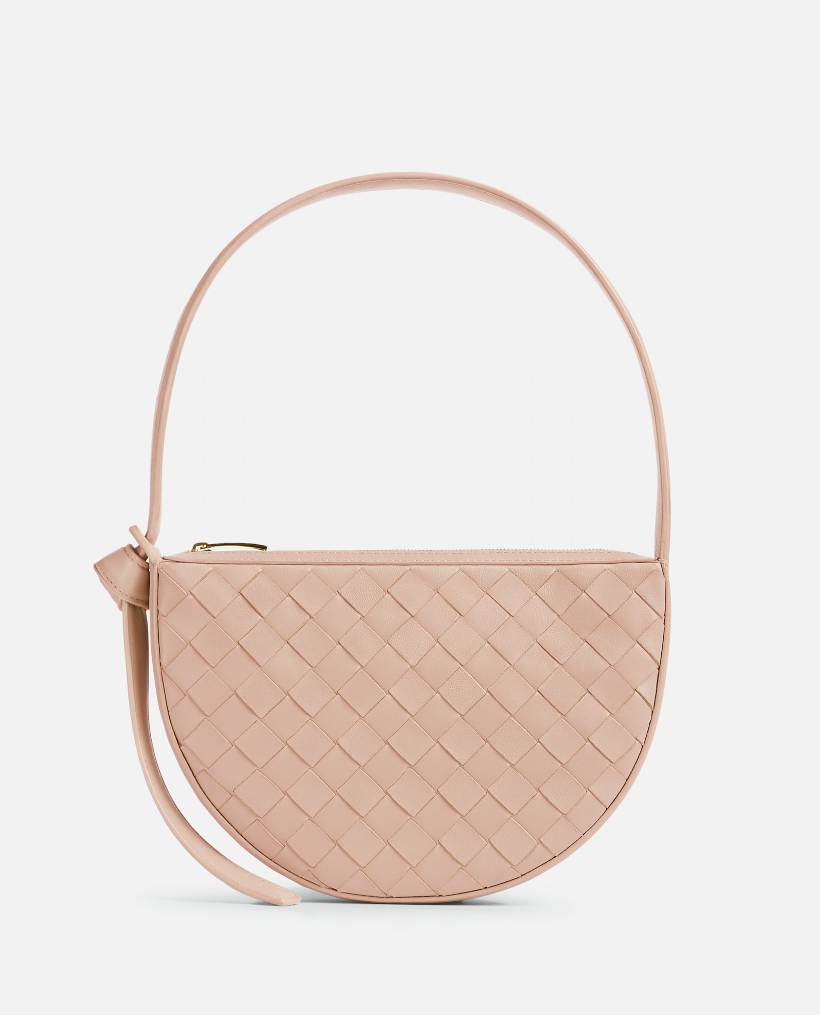 Bottega Veneta Half Moon Leather Shoulder Bag